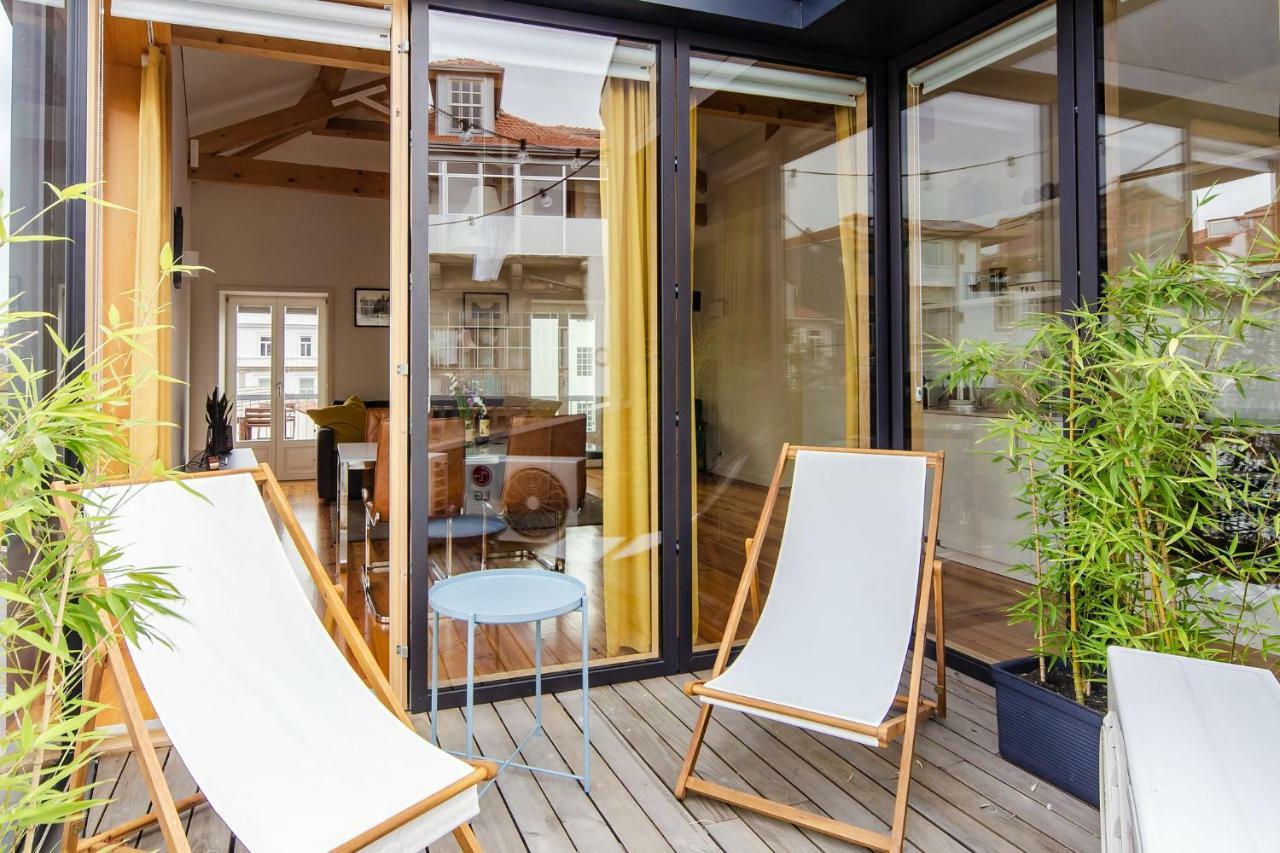 Amazing Penthouse Apartment In Historic Oporto Esterno foto